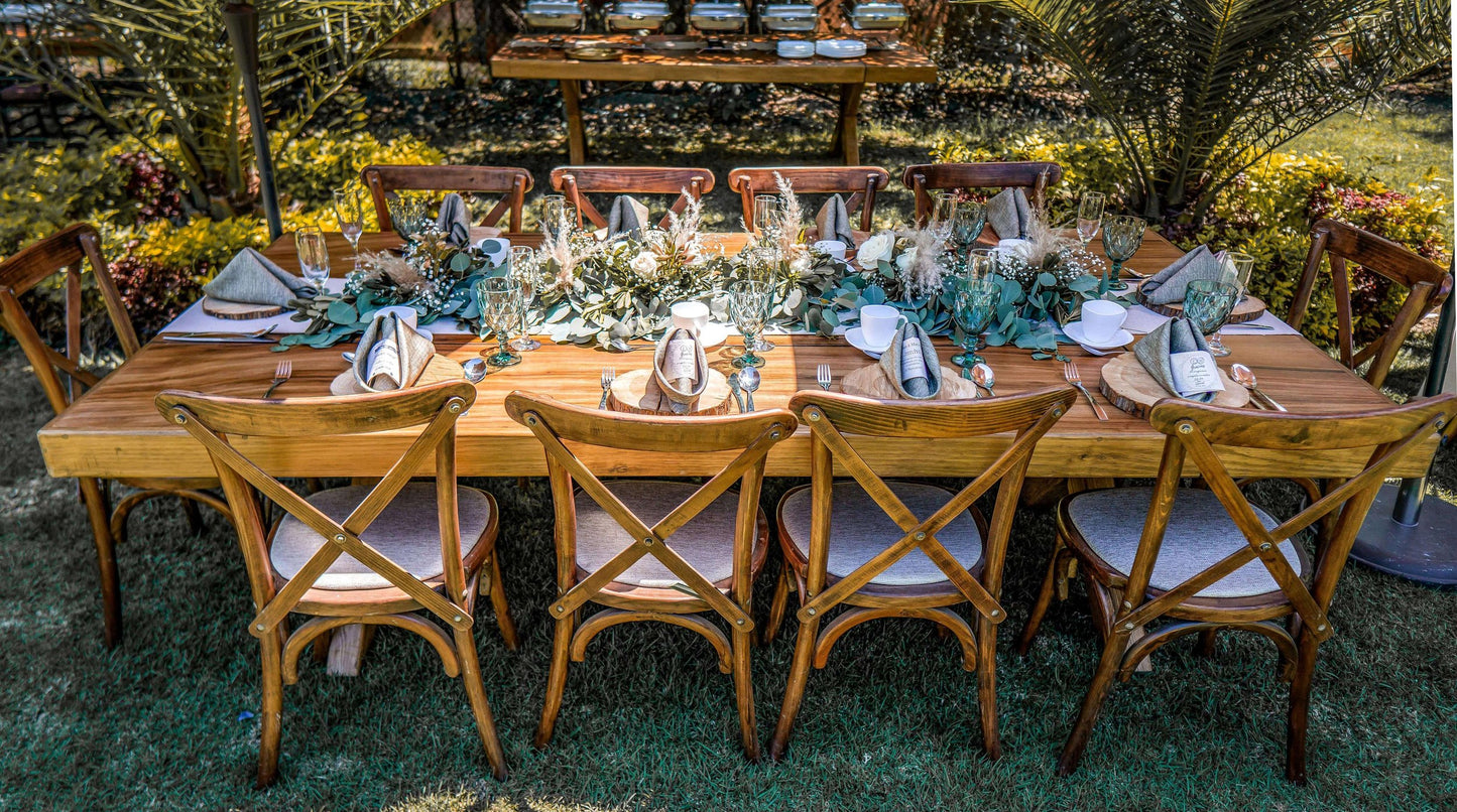 Mesa Cuadrada CDMX - Mesas para Banquetes