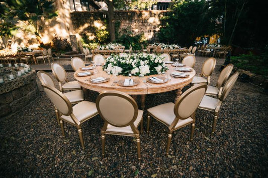 Los Must-Have en Mobiliario y Diseño para Bodas Sofisticadas
