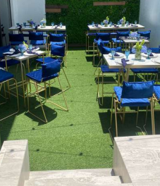 Periquera Mármol Gamma CDMX - Periqueras para Eventos