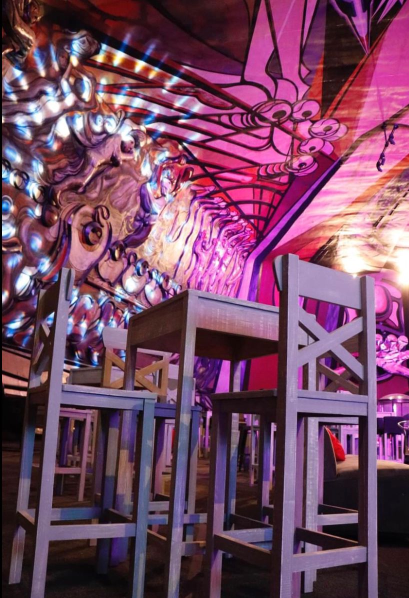 Periquera Iluminada - Periqueras para eventos